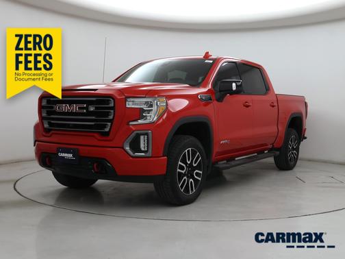 Red 2021 GMC Sierra 1500 AT4