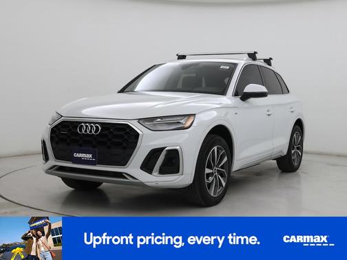 White 2023 Audi Q5 S-Line Premium