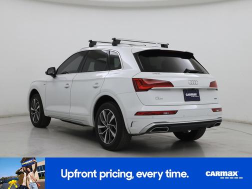 White 2023 Audi Q5 S-Line Premium