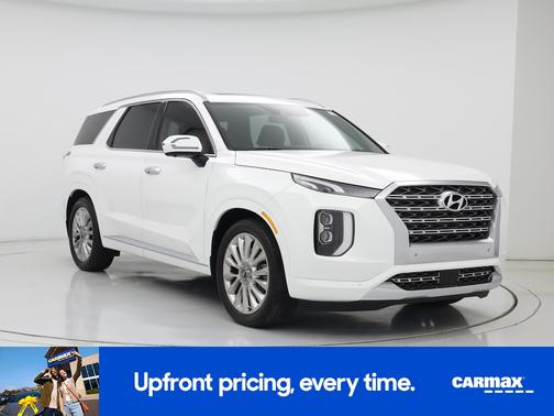 White 2020 Hyundai PALISADE Limited