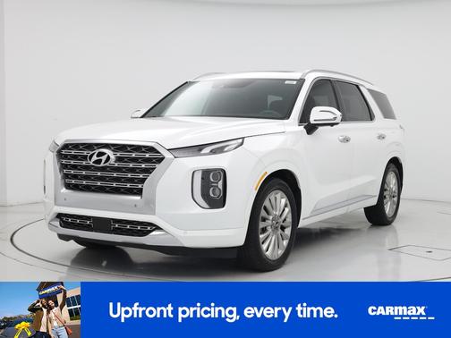 White 2020 Hyundai PALISADE Limited