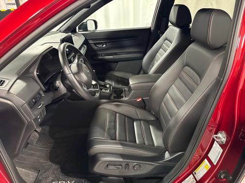 Radiant Red Metallic 2025 Honda CR-V Hybrid