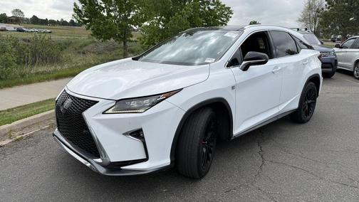 White 2017 Lexus RX 350 F Sport