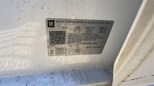 2019 Chevrolet Silverado 1500 LTZ