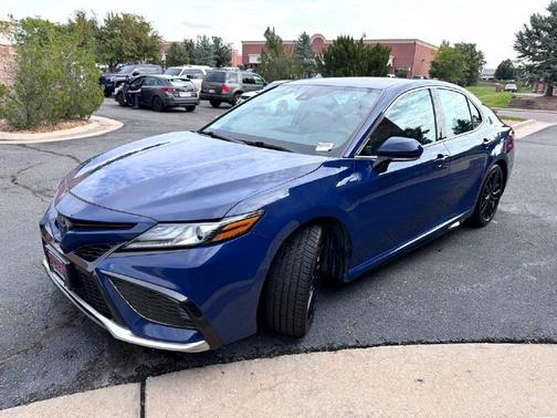 Blue 2023 Toyota Camry XSE