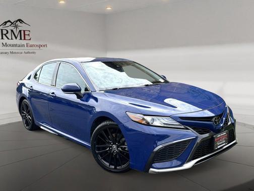 Blue 2023 Toyota Camry XSE