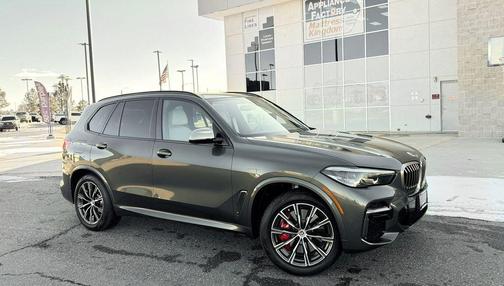 Green 2023 BMW X5 M50i