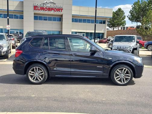 Black 2017 BMW X3 xDrive28i