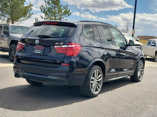 Black 2017 BMW X3 xDrive28i