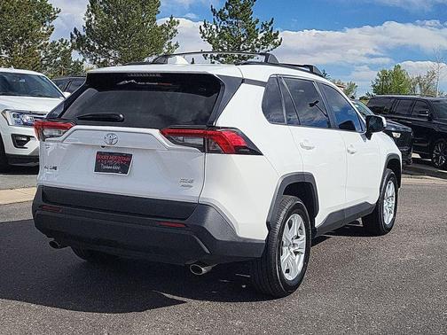 White 2021 Toyota RAV4 XLE
