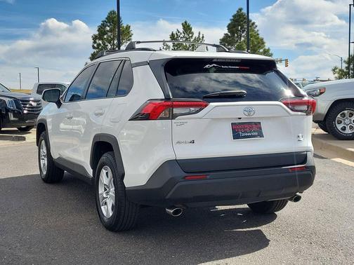 White 2021 Toyota RAV4 XLE