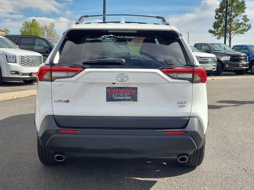 White 2021 Toyota RAV4 XLE