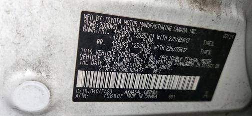 2021 Toyota RAV4 XLE