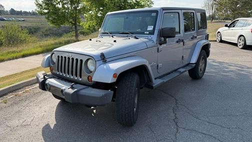 Gray 2013 Jeep Wrangler Unlimited Freedom Edition