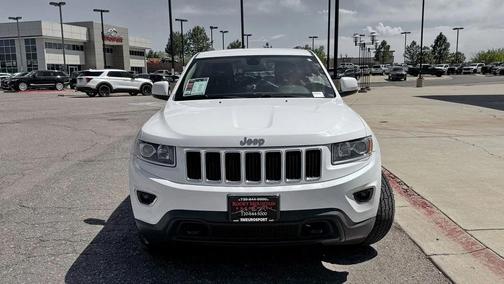 White 2015 Jeep Grand Cherokee Laredo