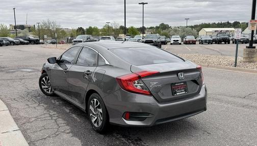 Silver 2016 Honda Civic EX