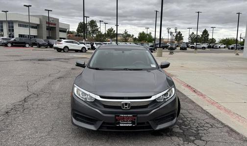 Silver 2016 Honda Civic EX