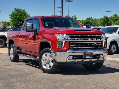 Red 2021 Chevrolet Silverado 2500 LTZ