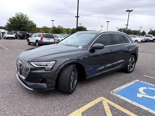 Gray 2021 Audi e-tron Premium