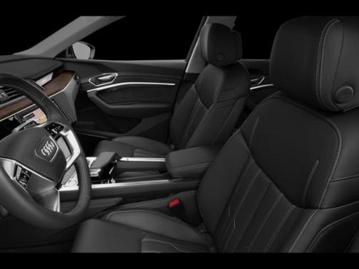 White 2022 Audi e-tron Premium