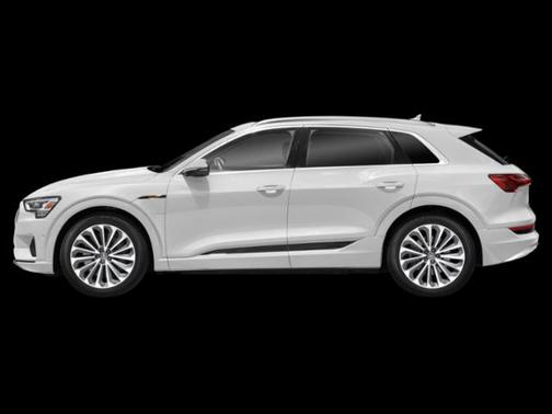White 2022 Audi e-tron Premium