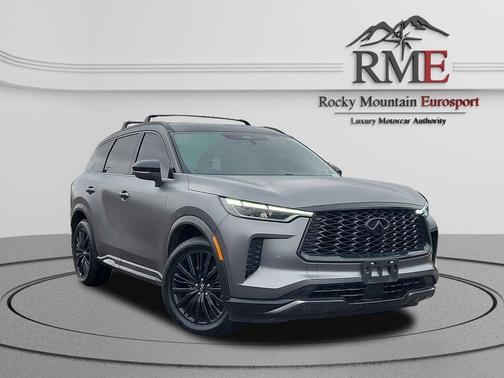 Gray 2023 INFINITI QX60 AUTOGRAPH
