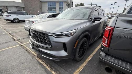 Gray 2023 INFINITI QX60 AUTOGRAPH