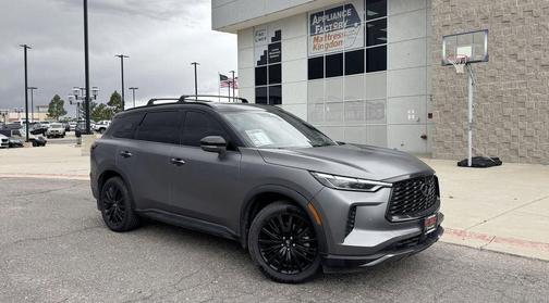 Gray 2023 INFINITI QX60 AUTOGRAPH