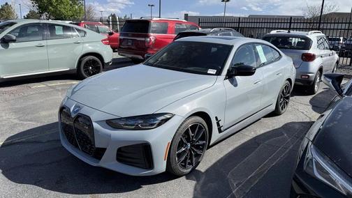 Gray 2023 BMW i4 Gran Coupe M50