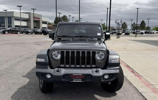 Gray 2019 Jeep Wrangler Unlimited Sport