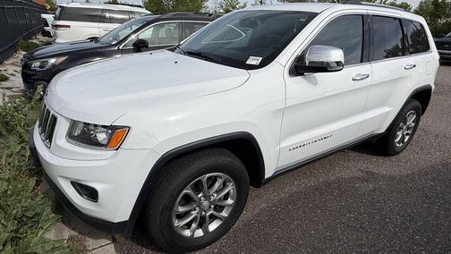 White 2015 Jeep Grand Cherokee Limited