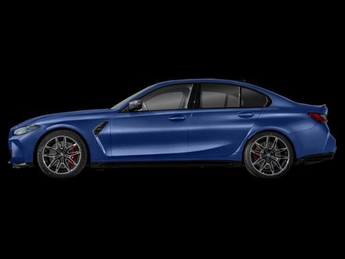 Blue 2023 BMW M3 Competition xDrive