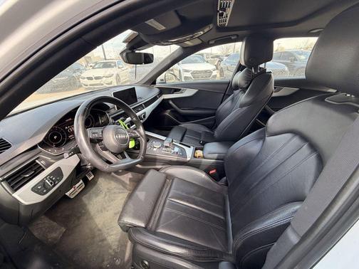 White 2017 Audi A4 2.0T Premium Plus