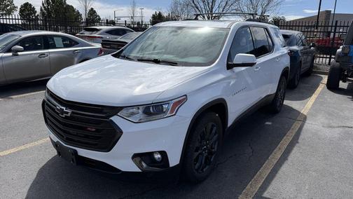 White 2020 Chevrolet Traverse RS