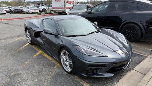 Gray 2021 Chevrolet Corvette Stingray w/1LT