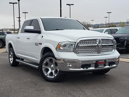 White 2018 RAM 1500 Laramie