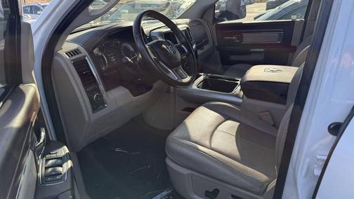 White 2018 RAM 1500 Laramie