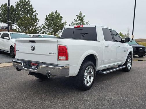 White 2018 RAM 1500 Laramie