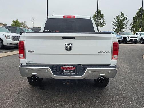 White 2018 RAM 1500 Laramie