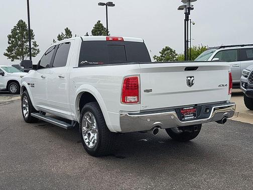 White 2018 RAM 1500 Laramie