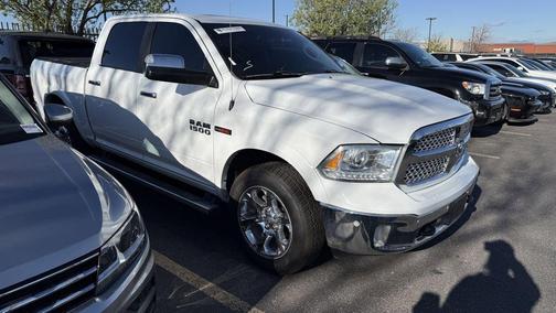 White 2018 RAM 1500 Laramie