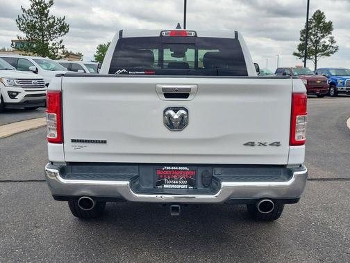White 2019 RAM 1500 Big Horn