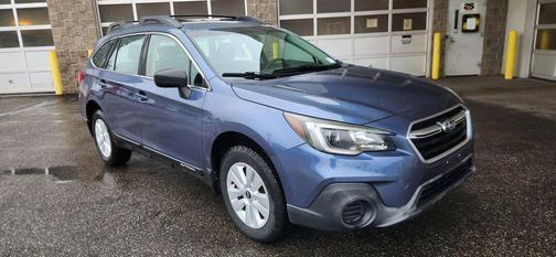 Blue 2018 Subaru Outback 2.5i
