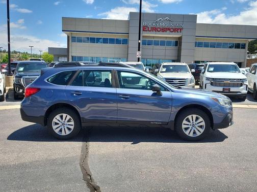 Blue 2018 Subaru Outback 2.5i