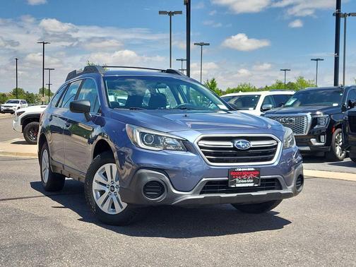 Blue 2018 Subaru Outback 2.5i