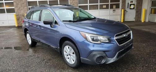 Blue 2018 Subaru Outback 2.5i