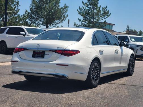 White 2023 Mercedes-Benz S-Class 4MATIC