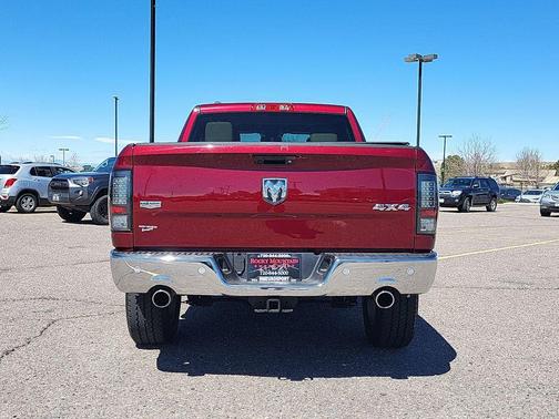 Red 2017 RAM 1500 Laramie