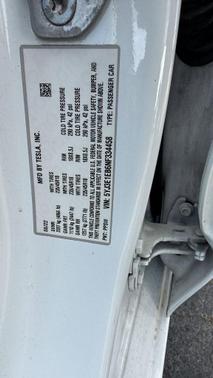 White 2022 Tesla Model 3 Long Range