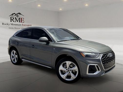 Gray 2023 Audi Q5 45 S line Premium Plus